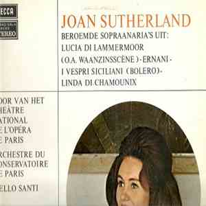 Joan Sutherland - Zingt Beroemde Sopraanaria's album