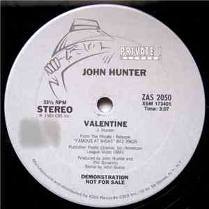 John Hunter  - Valentine album