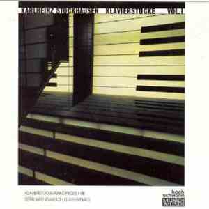 Karlheinz Stockhausen - Bernhard Wambach - Klavierstücke Vol. I : Klavierstücke/Piano Pieces I-VIII album