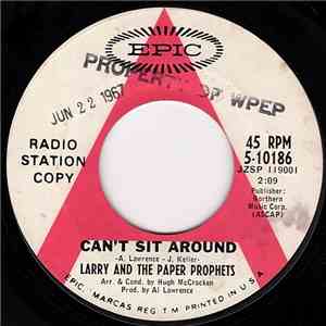 Larry And The Paper Prophets - Can't Sit Around album