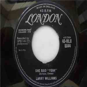 Larry Williams  - She Said "Yeah"/Bad Boy album