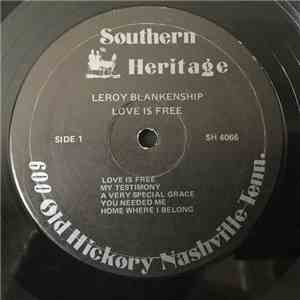 Leroy Blankenship - Love Is Free album