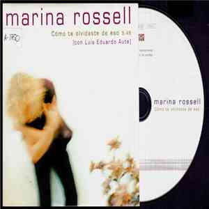 Marina Rossell - Cómo Te Olvidaste De Eso album