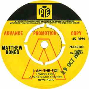 Matthew Bones - I Am The Pixi album