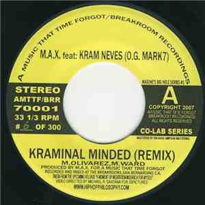 M.A.X. / Clutch Shooters - Kraminal Minded (Remix) / The Life That We Lead Pt.2 album