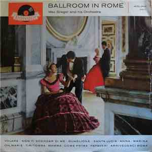 Max Greger Und Sein Orchester - Ballroom in Rome album