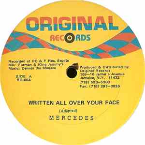 Mercedes  - Written All Over Your Face album