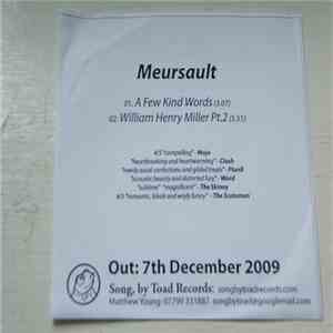 Meursault - A Few Kind Words / William Henry Miller Pt.2 album
