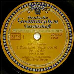 Münchener Philharmoniker, Fritz Rieger - 4 Slawische Tänze Op. 46 album