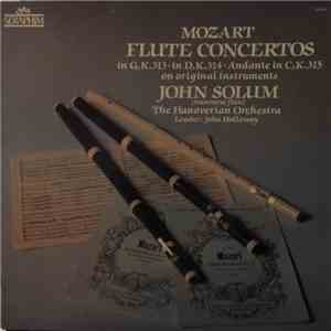 Mozart, John Solum, The Hanoverian Orchestra, John Holloway - Flute Concertos in G, K313 & in D, K314, Andante in C, K315 album