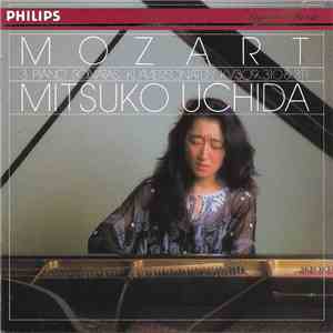 Mozart, Mitsuko Uchida - 3 Piano Sonatas Klaviersonaten KV309, 310 & 311 album
