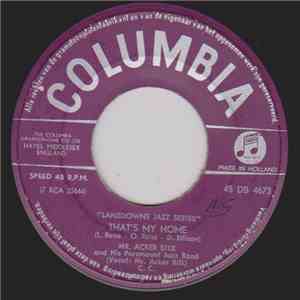 Mr. Acker Bilk And His Paramount Jazz Band - That's My Home album
