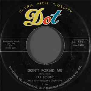 Pat Boone - Don't Forbid Me album