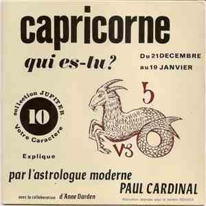 Paul Cardinal - Capricorne Qui Es-Tu? album