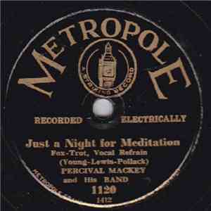 Percival Mackey And His Band - Just A Night For Meditation / What A Wonderful Wedding That Will Be album