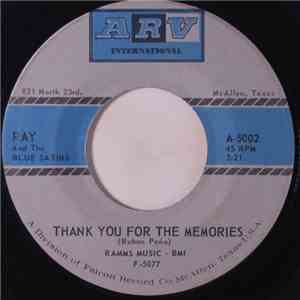 Ray And The Blue Satins - Thank You For The Memories / She Doesn't Love Me album
