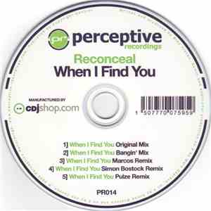 Reconceal - When I Find You album