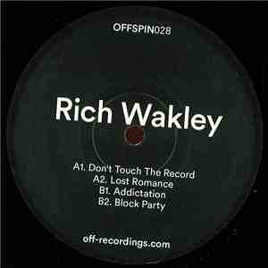 Rich Wakley - Don’t Touch The Record Ep album