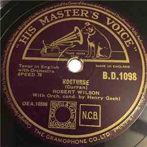 Robert Wilson  - Westering Home / Nocturne album