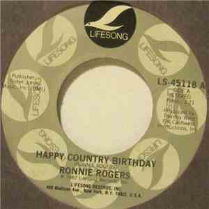 Ronnie Rogers - Happy Country Birthday / Takin' It Back To The Hills album