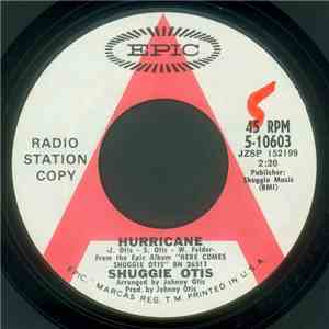 Shuggie Otis - Hurricane / Jennie Lee album