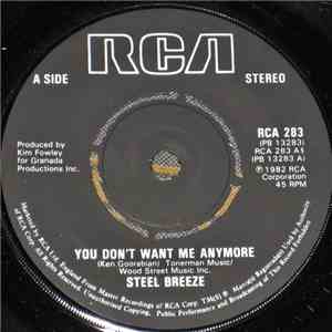 Steel Breeze - You Don't Want Me Anymore album