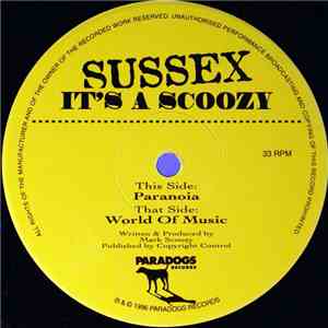 Sussex - It's A Scoozy album