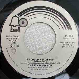 The 5th Dimension - If I Could Reach You / Tomorrow Belongs To The Children album