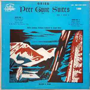 The Berlin Symphony Orchestra Conducted By Joseph Balzer - Grieg: Peer Gynt Suites No. 1 and 2 album