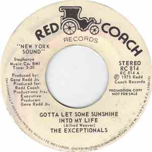 The Exceptionals  - Gotta Let Some Sunshine Into My Life album
