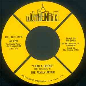 The Family Affair  - I Am People / I Had A Friend album