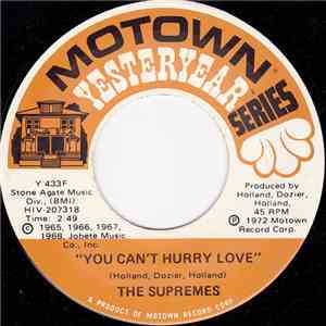 The Supremes - You Can't Hurry Love / My World Is Empty Without You album