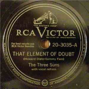 The Three Suns - That Element Of Doubt album