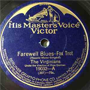 The Virginians  - Farewell Blues / Apple Sauce album