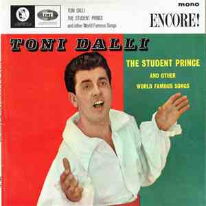 Toni Dalli - The Student Prince And Other World Famous Songs album
