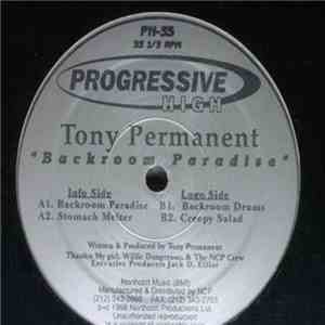 Tony Permanent - Backroom Paradise album