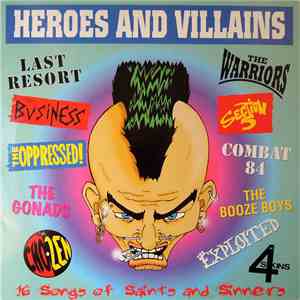 Various - Heroes And Villains 16 Songs Of Saints And Sinners album