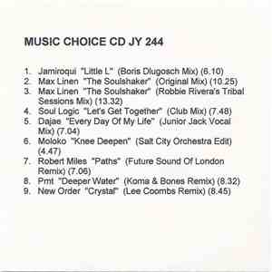 Various - Music Choice CD JY 244 album
