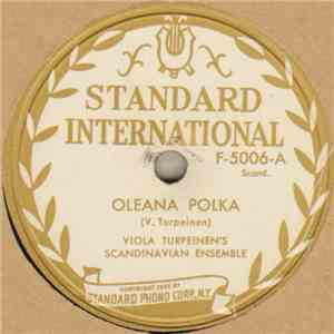 Viola Turpeinen's Scandinavian Ensemble - Oleana Polka / Nikolina - Hambo album
