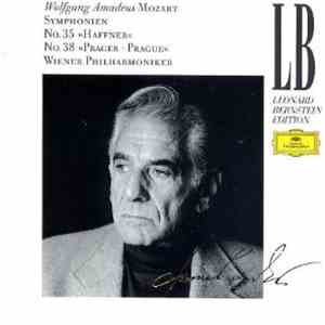 Wolfgang Amadeus Mozart, Leonard Bernstein, Wiener Philharmoniker - Mozart Symphonien No. 35 Haffner No. 38 Prague album