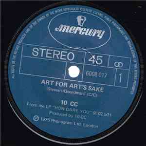 10CC - Art For Arts Sake album