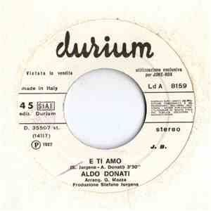 Aldo Donati / Spargo - E Ti Amo / So Funny album