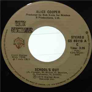 Alice Cooper - School's Out / I'm Eighteen album