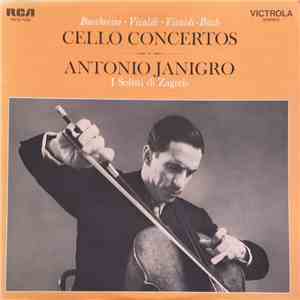 Antonio Janigro - Boccherini, Vivaldi, Vivaldi-Bach Cello Concertos album