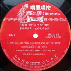 Bach - Organ Music album