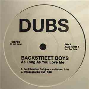 Backstreet Boys - As Long As You Love Me (Dubs) album