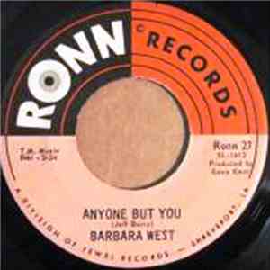 Barbara West - Anyone But You / You're No Good album