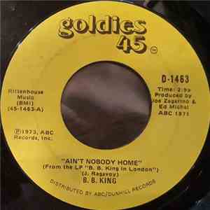 B.B. King - Ain't Nobody Home / Ghetto Woman album