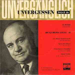 Benjamino Gigli - Benjamino Gigli - II album