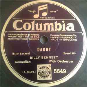 Billy Bennett  - Daddy / The M.P. album